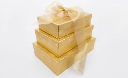 Geschenkschachteln in verschiedenen Größen