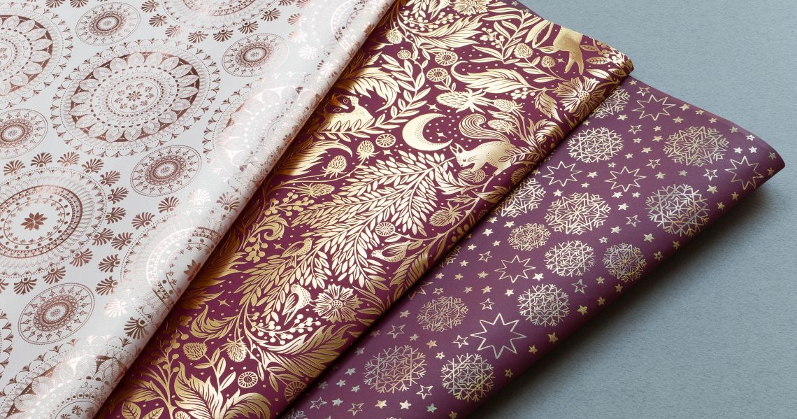 Weihnachten und Papier