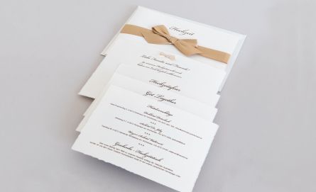 Vermählungsanzeigen und Hochzeitseinladungen bei Huber & Lerner