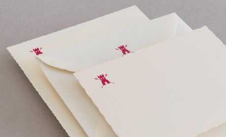 Briefpapier mit Farbprägung bei Huber & Lerner