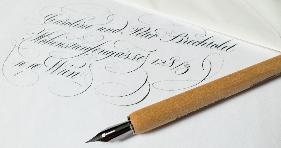 Kalligraphie bei Huber & Lerner