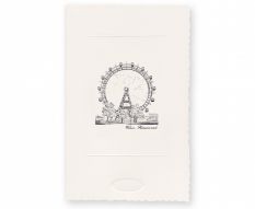 Billett Riesenrad geprägt