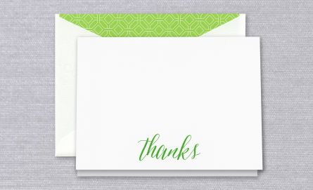 Dankkarten bei Huber & Lerner