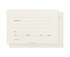 Einladungskarte Bitten