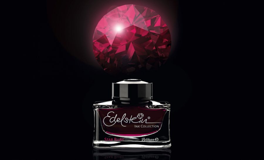 Edelstein Tinte von Pelikan "Star Ruby"