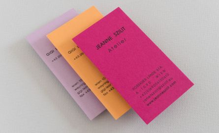 Business cards by Huber & Lerner