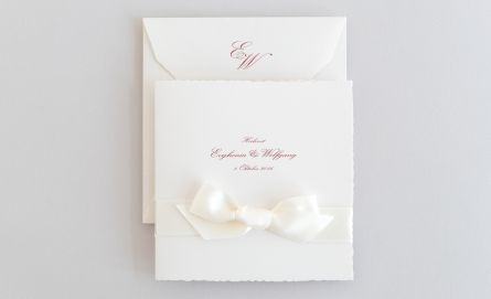 Vermählungsanzeigen und Hochzeitseinladungen bei Huber & Lerner