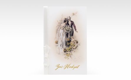 Vintage Hochzeitsbillett bei Huber & Lerner