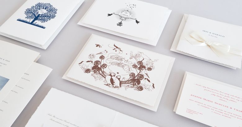 Vermählungsanzeigen und Hochzeitseinladungen bei Huber & Lerner