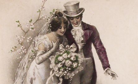 Historische Menükarte bei Huber & Lerner