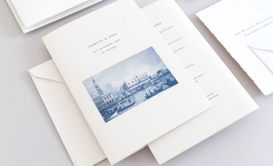 Die Hochzeitsanzeige ist eine klassische Gesellschaftsdrucksorte