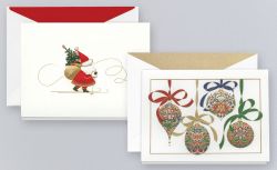 Edle Weihnachtskarten mit Prägung