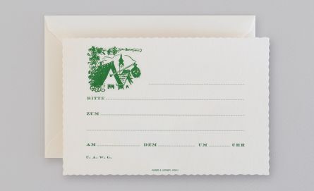 Heurigeneinladungskarten bei Huber & Lerner