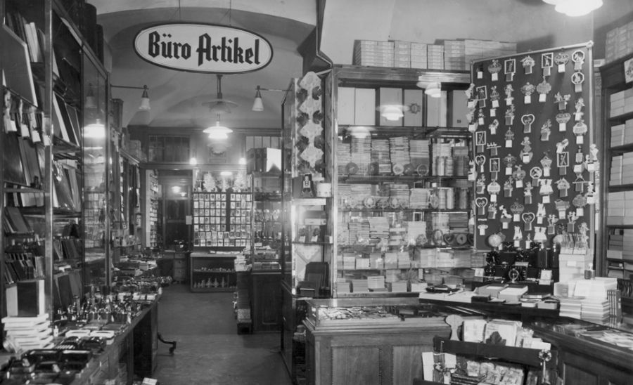 Historische Geschäftsräumlichkeiten am Kohlmarkt