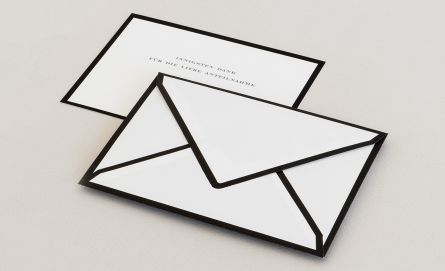 Trauerparten, Todesanzeigen und Totenbildchen bei Huber & Lerner