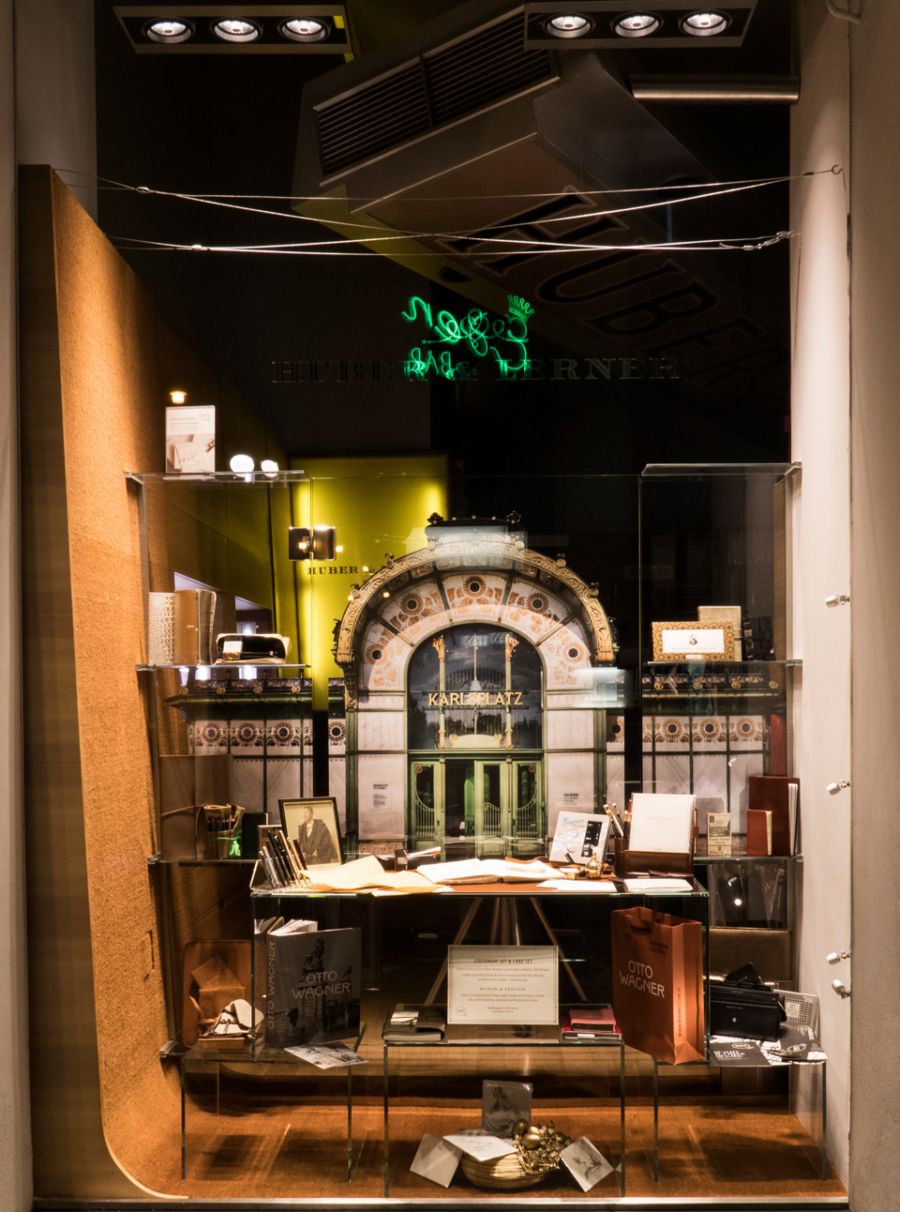 Auslagengestaltung Otto Wagner