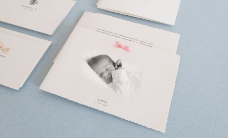 Klassische Geburtsanzeigen bei Huber & Lerner