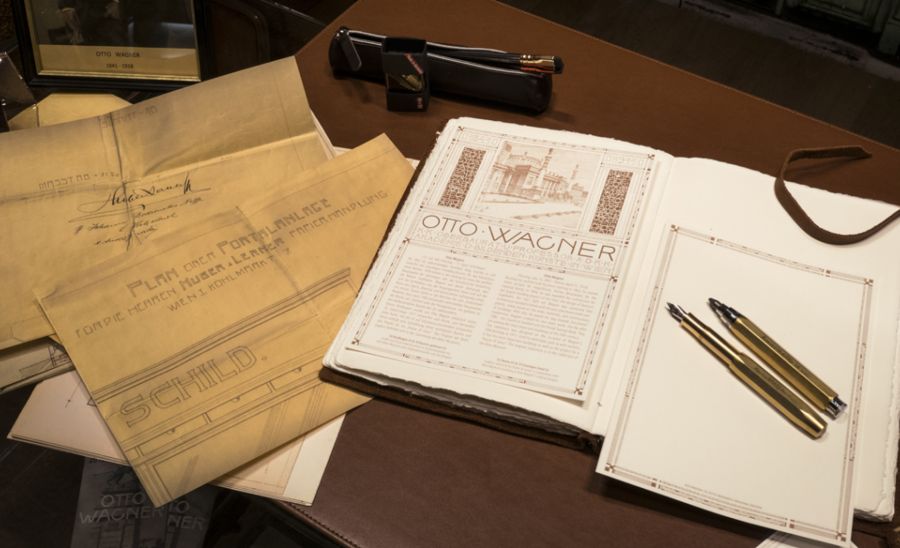 Otto Wagner Sonderauslagendekoration