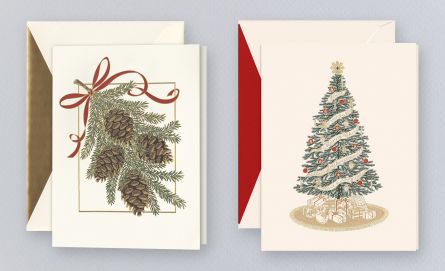 Edle Weihnachtskarten von Crane